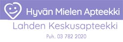 Lahden Keskusapteekki / Toiminimi Lotta Lehtinen logo
